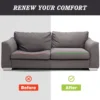 1/2/3Pcs 50x50x5cm High-Density Foam Curve Couch Sofa Cushion Support Cushion Sag Repair Replacement for Sofa Couch Chair 4