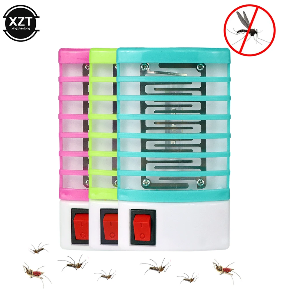 Lampe Anti-moustiques UV - 2 Pièces Avec 10 Stickers Adhésifs - Zone 20m² - Pour Intérieur - Sûr Et Silencieux - 11