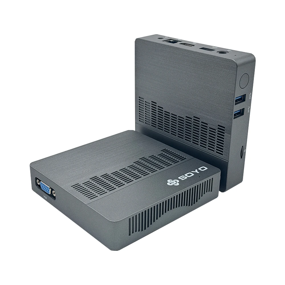 SOYO M2 Air Mini PC Celeron N4000 CPU 6GB RAM 128GB ROM Desktop Portable Mini WiFi Computer for Office TV Set-top Box mini pc