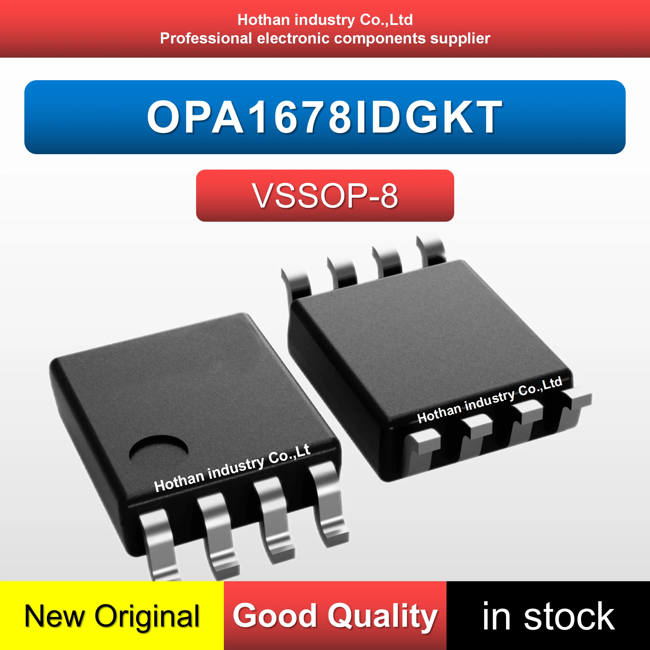 

(1 шт.) 100% оригинальные усилители OPA1678IDGKT 1678 VSSOP-8 IDGKT OPA ICs, высокое качество, Новинка
