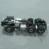 RC 1/14 Tamiya 770S Head Shell Full Metal 6X4 Metal Chassis Upgrade with Middle Axle Lifting Wheel and Axle Reduction 3