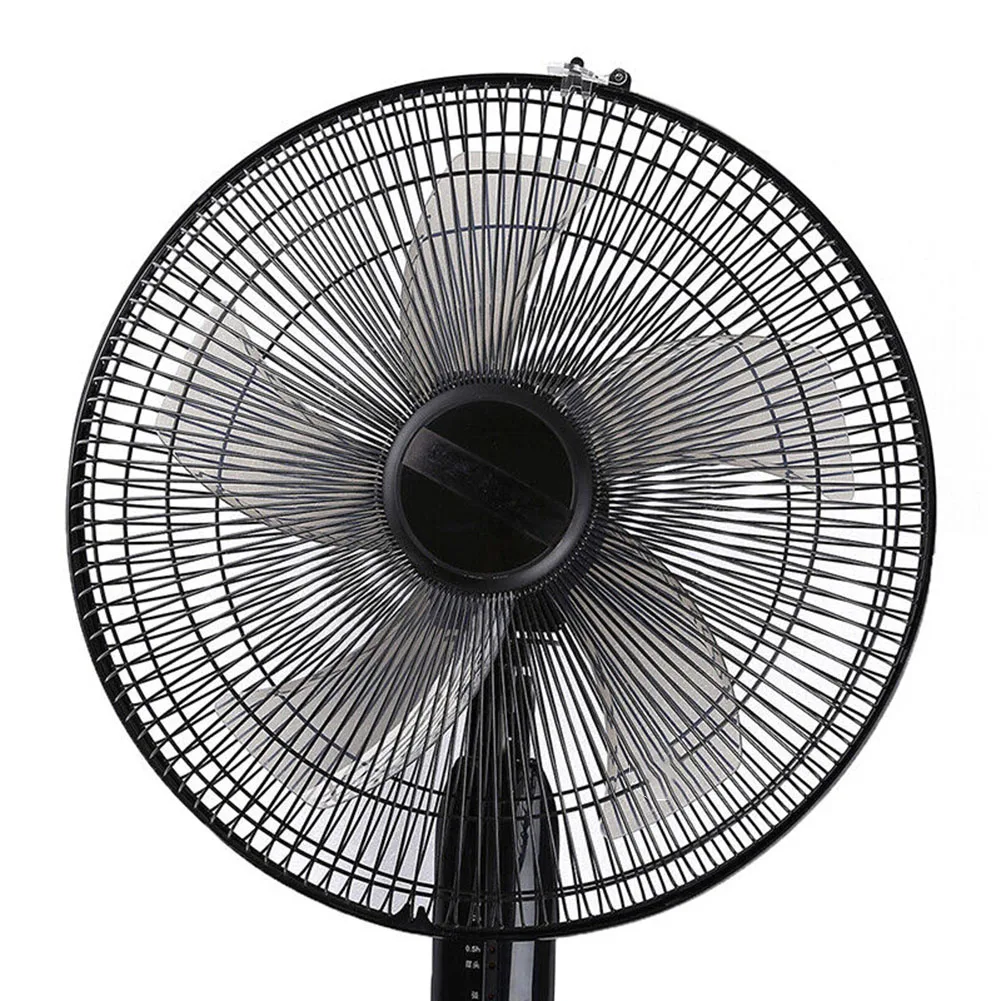 Fan Blade Accessories 16 Inch Household Plastic Fan Blade Five Leaves With Nut Cover For Pedestal Transparent Table Stand Fanner