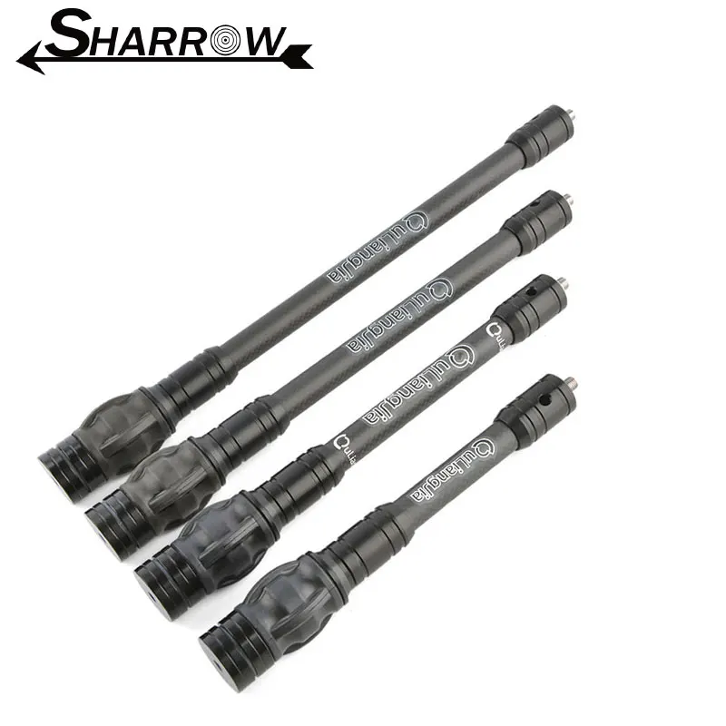 6/8/10/12inch Archery Carbon Balance Rod Stabilizer Removable Shaft Extender Compound Bow Shooting Hunting Accessories