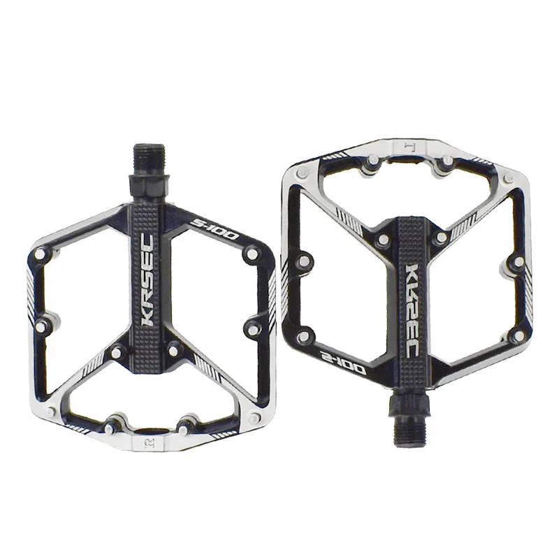 Bicycle Pedals Color Ultralight Aluminum Alloy Colorful Sealeds Bearing Foot Pedal MTB Road Bike Parts Cycling DU Road