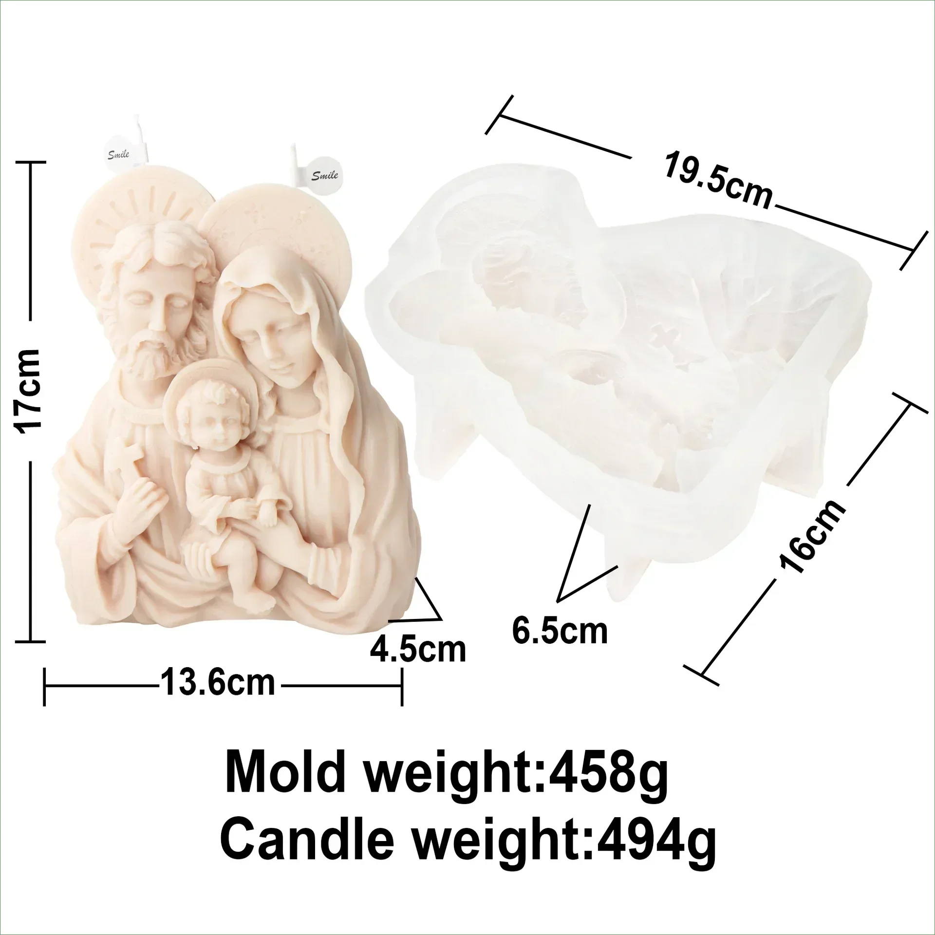 2D 19cm jesus family