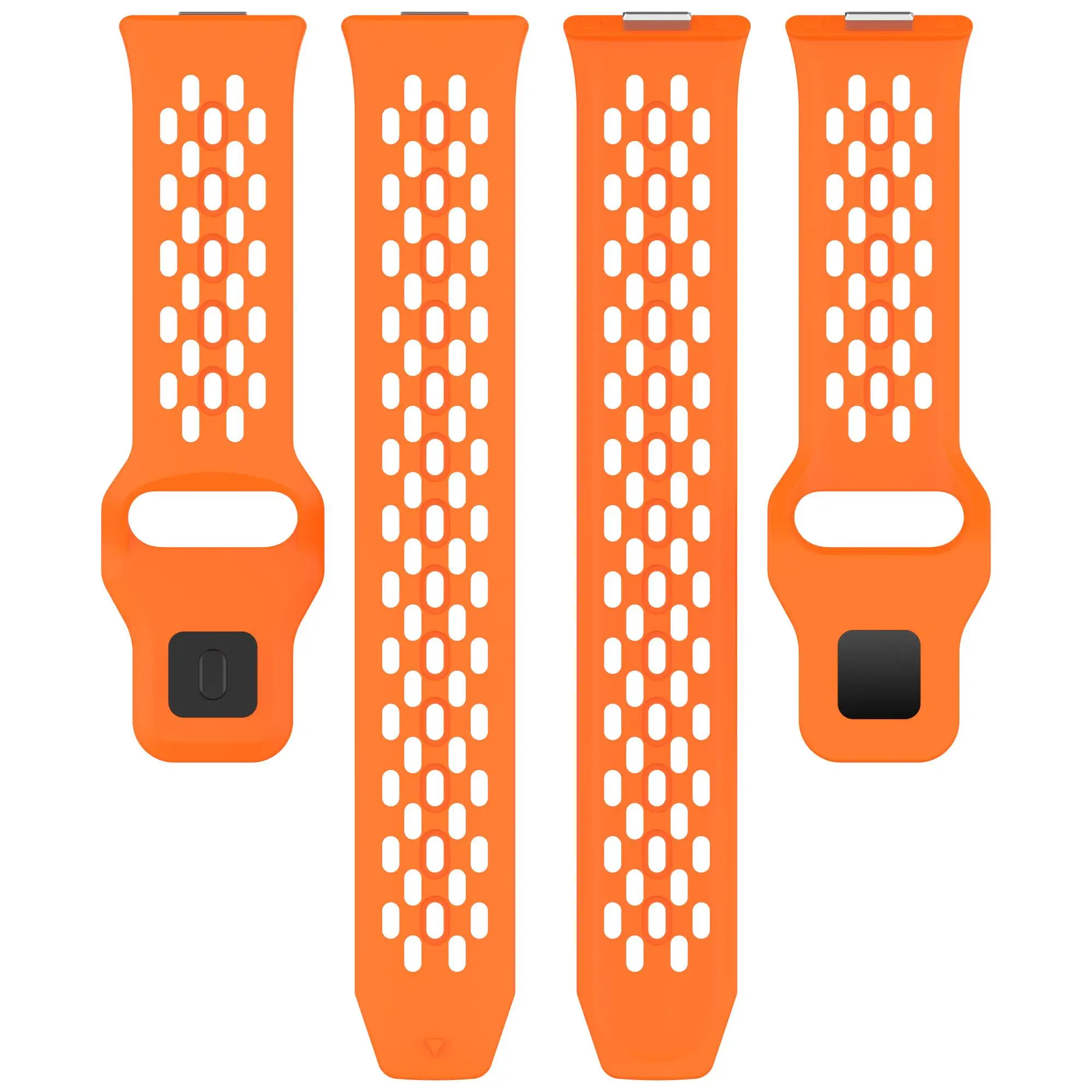 Versatile 2-in-1 Silicone Watch Strap and Case - Adjustable Replacement Band