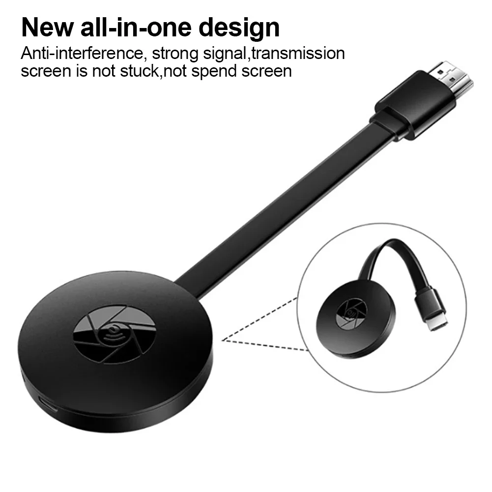 1080P TV Stick For Display Screen Adapter HDMI-compatible Dongle Receiver for Android IOS Smart TV Box for Mirascreen Chrome - 5