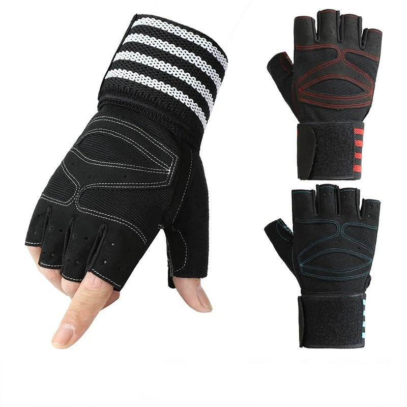 Gym Gloves Fitness Weightlifting Gloves Bodybuilding Training Sports Workout Cycling Sports Workout Men's Women's