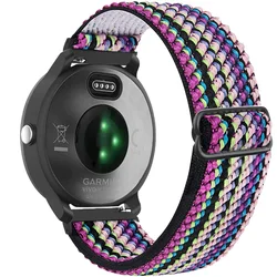 Elastic Nylon Wrist Bracelet Watch Band for Vivoactive 3 (4)