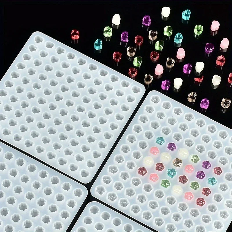 Mini Cat Claw Full Board Mold Crystal Dropping AB Glue Handmade DIY Material Resin Molds Accessories Handmade Creative Cat Molds