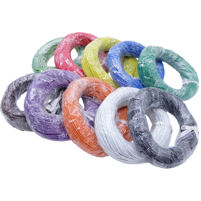 Copper Wire PVC Flexible Electric Cable 10M/30M Soft Strand Multi Strand RV Cable Auto LED Speaker Audio Power Car Wiring
