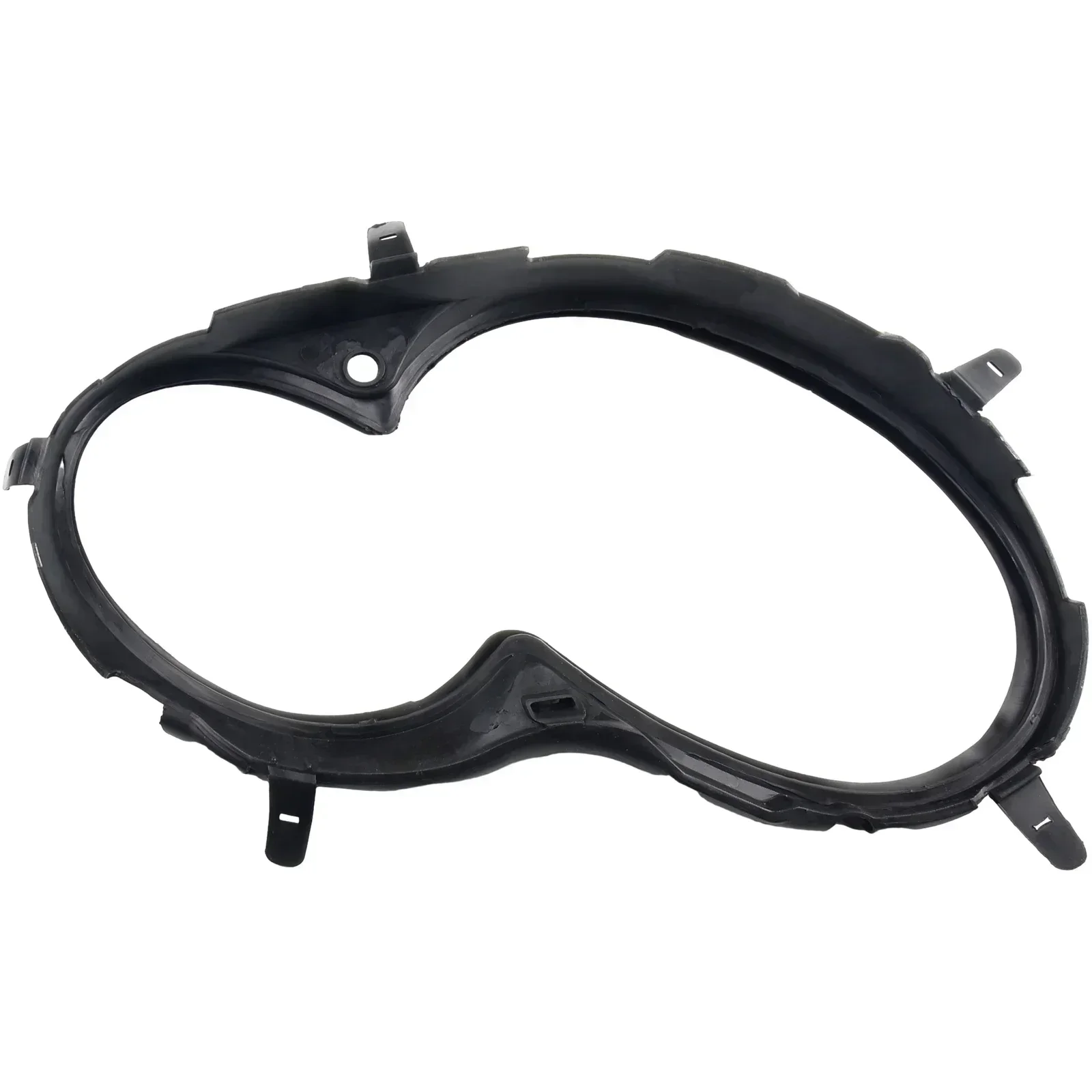 1 Pair Black Plastic Left Right Headlight Headlamp Gasket For Mercedes W209 CLK 2003-2009 2098260191 2098260291