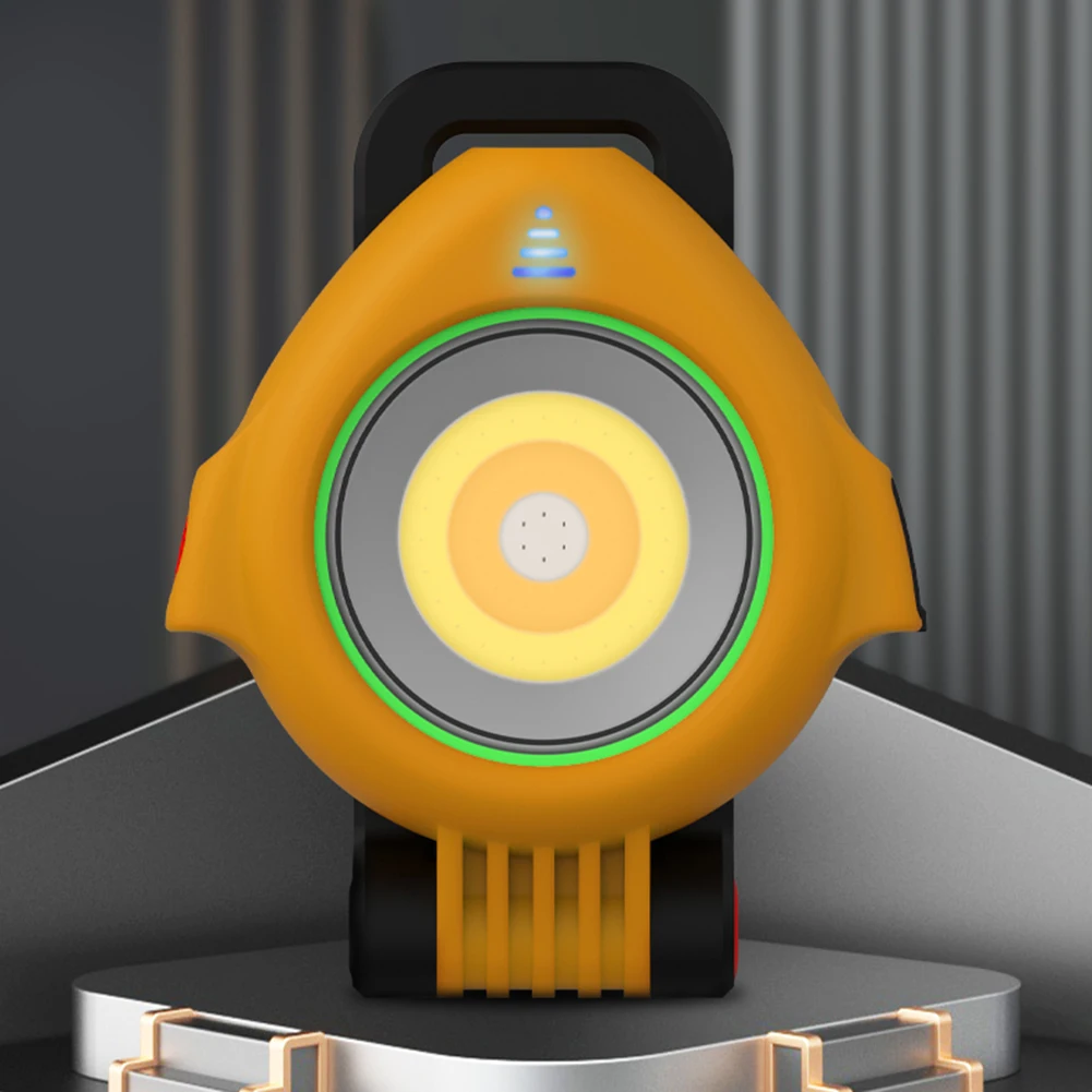 

Folding LED Work Light Car Repair Auto Inspection Camping Lamp For Hiking Solar Work Light With Dual Magnetic Suction Outdoors