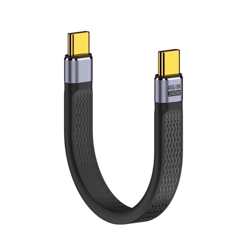 

Durable Short USB C to USB C Cable Faster Charging & 8K Video Type C Cord