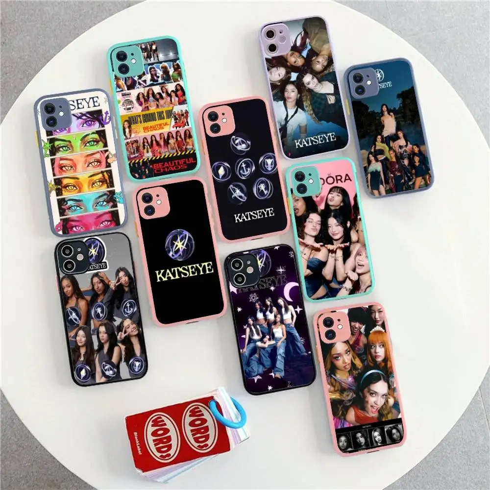 Kpop Band K-Katseye Matte Shockproof Phone Case