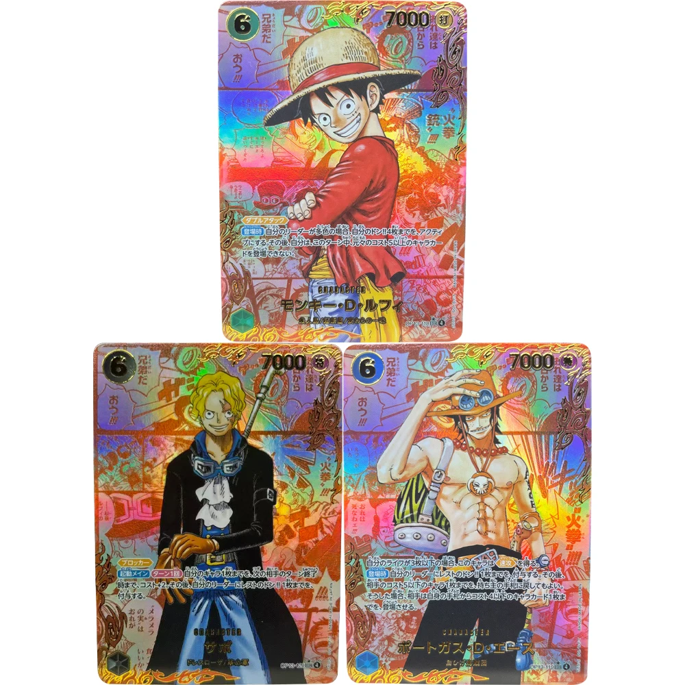 ONE PIECE Collection Cards Sabo Portgas·D· Ace Monkey D. Luffy