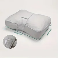 Oreiller ergonomique pour genoux, 1 pièce, soulagement du sommeil latéral, soutien des jambes, oreiller pour dormeurs latéraux, coussin de genou, oreiller de grossesse nocturne 2