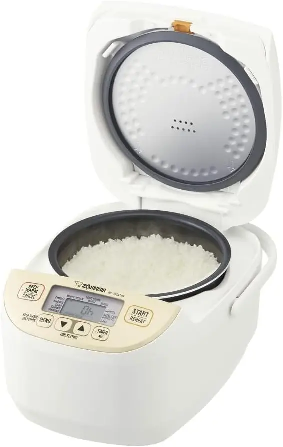 NEW Micom Rice Cooker and Warmer (Peal Beige, 5.5 Cups) 5