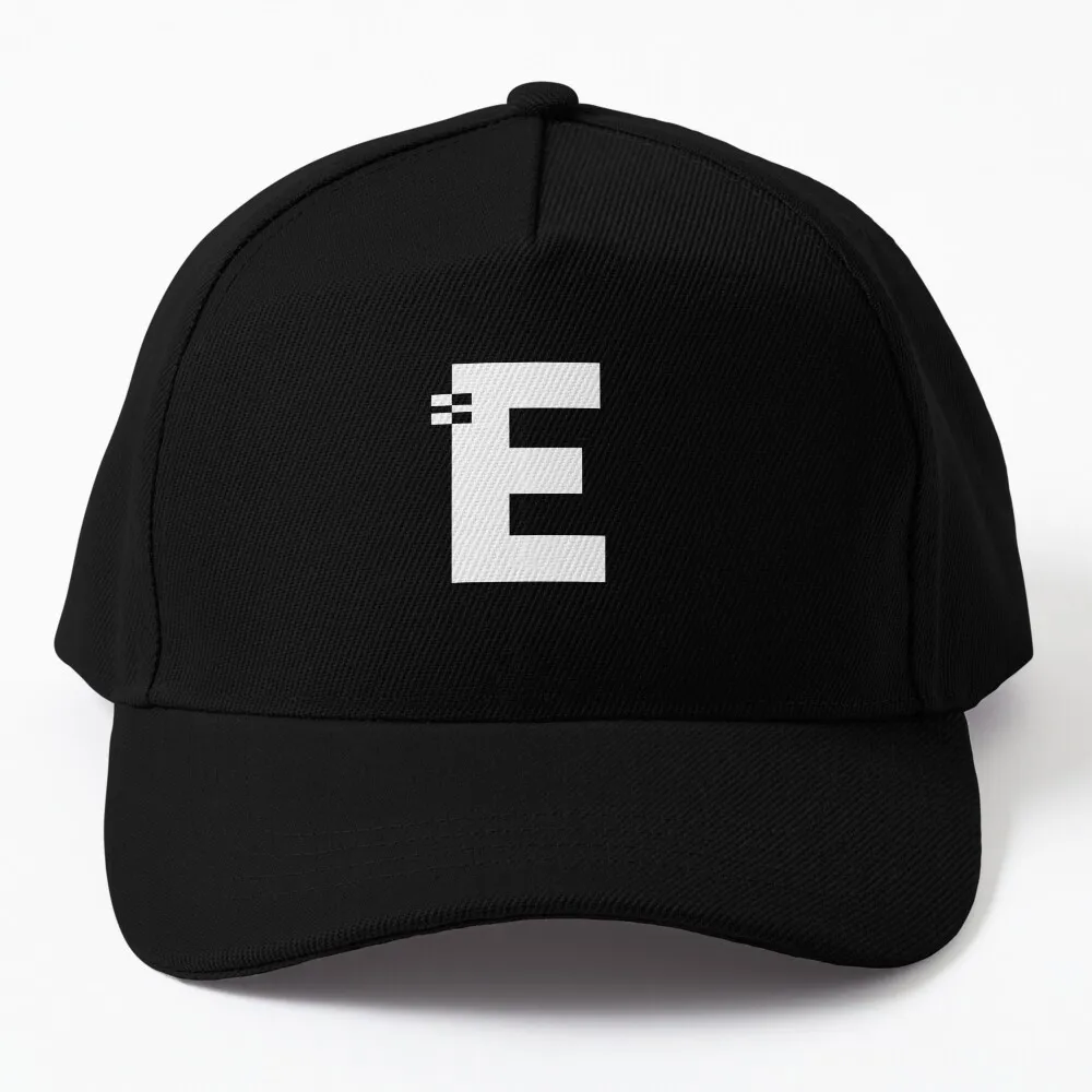 

Letter E Alphabet Initial Monogram Baseball Cap sun hat Uv Protection Solar Hat foam party hats Men Golf Wear Women's