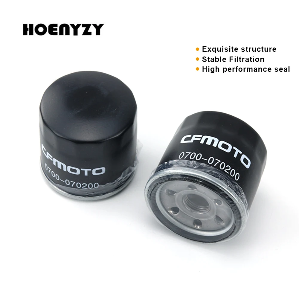 2PCS Engine Oil Filter CFMOTO 650NK/650MT/650TR-G/650GT 0700-070200 Cf Moto 650cc Motorcycle