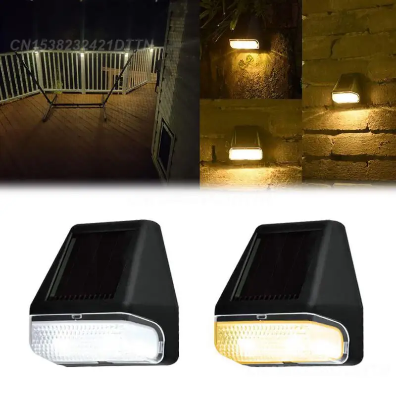 

Security Lighting Waterproof Led Wall Light Garden Decoration Warm Led Lights Yard Patio Pathway Creative Stair Step Light
