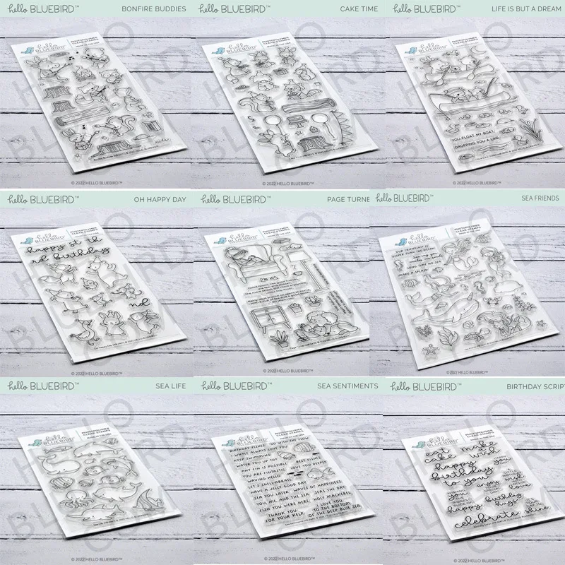 

2022 Happy Festival Clear Stamps and Metal Cutting Dies Making Scrapbooking Stencil Craft Greeting Card Supplies Embossing Paper