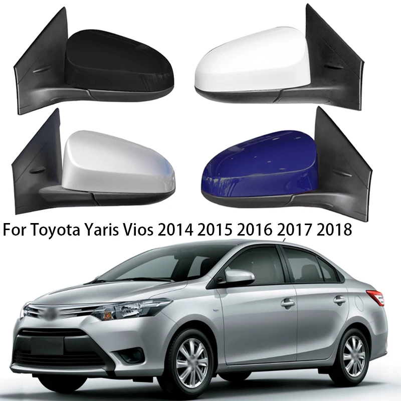 Car Side Rearview Mirror Assembly For Toyota Yaris L Vios 2014 2020 car-side-rearview-mirror-assembly-for-toyota-yaris-l-vios-2014-2020