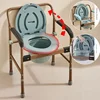 Adjustable Elderly Toilet Chair  Home Care Seating Solution with StrengthAssured Support, Lifting Portable Seat for Home Use 5