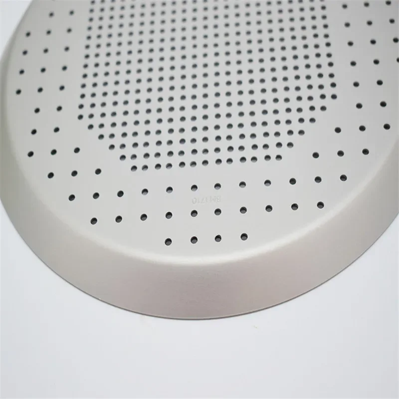 YOMDID Round Pizza Pan Thickening Punching Holes Pizza Pie Pan Mold Aluminium Alloy Pancake Baking Trays Kitchen Bakeware pizza