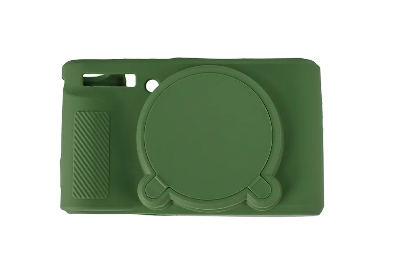 Premium Soft Silicone Camera Bag Skin - Durable Rubber Protective Case Cover for Point-and-Shoot Cameras