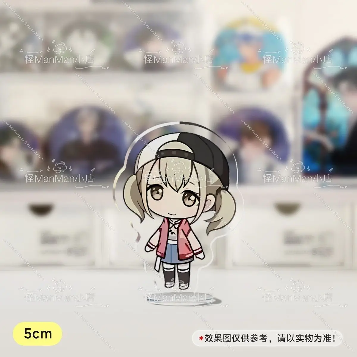 Colorful Stage Desk Decor: Kamishiro Rui & Tenma Tsukasa Acrylic Ornaments