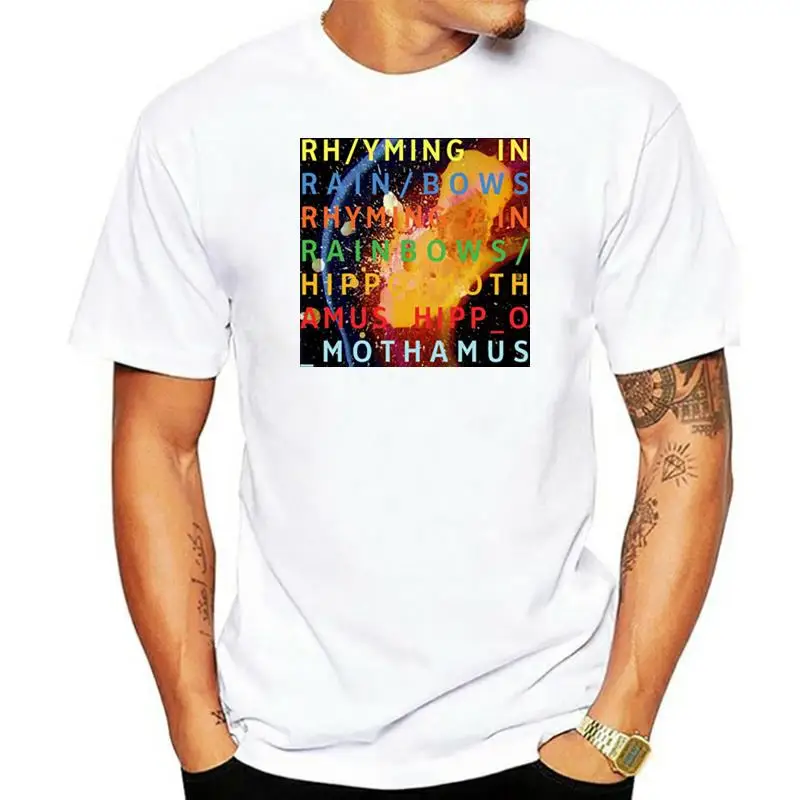 Nuovo Radiohead In Rainbows Rock Album T-Shirt Da Uomo Abbigliamento Taglia S-2Xl Abbigliamento Casual? Maglietta