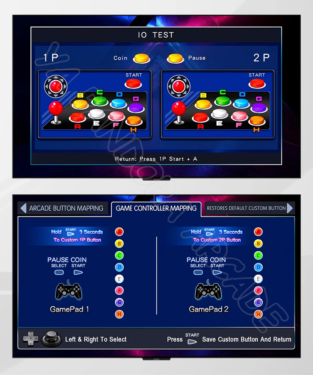 미니 게임기 레트로 DX 플러스 박스 26800 인 1 레트로 아케이드 게임기 듀얼 조이스틱 LED 라이트 버튼 - G마켓 모바일