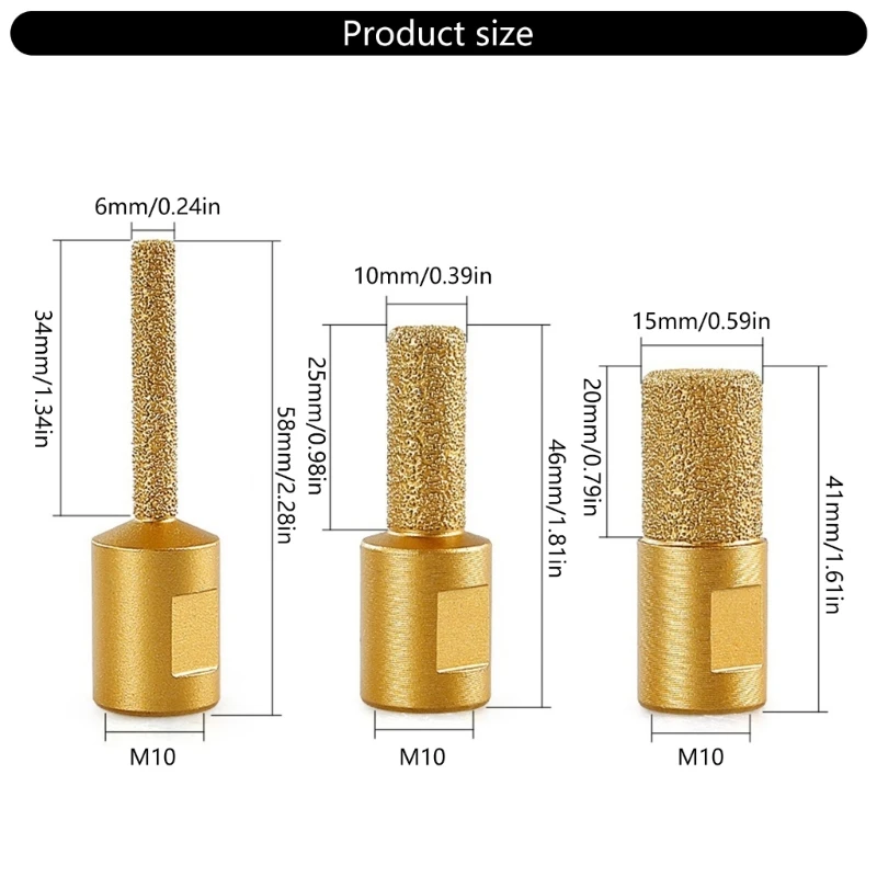 Angle Grinder Burr Rotary Tool Grinding Attachment