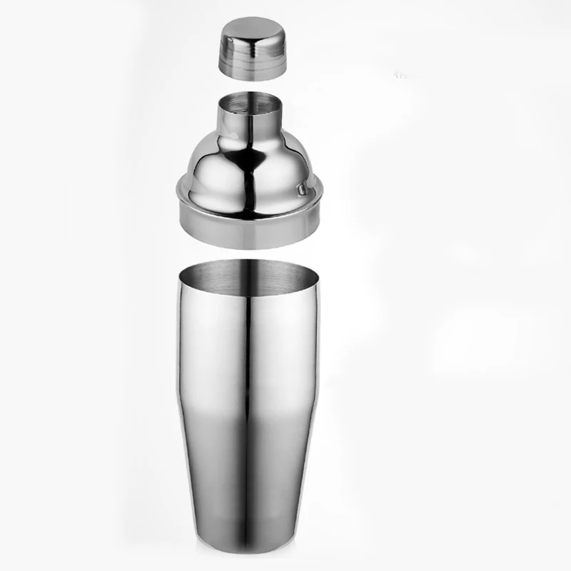 Shaker, shaker da cocktail in acciaio inox, 750 ml, shaker per Martini, shaker con colino, set di accessori