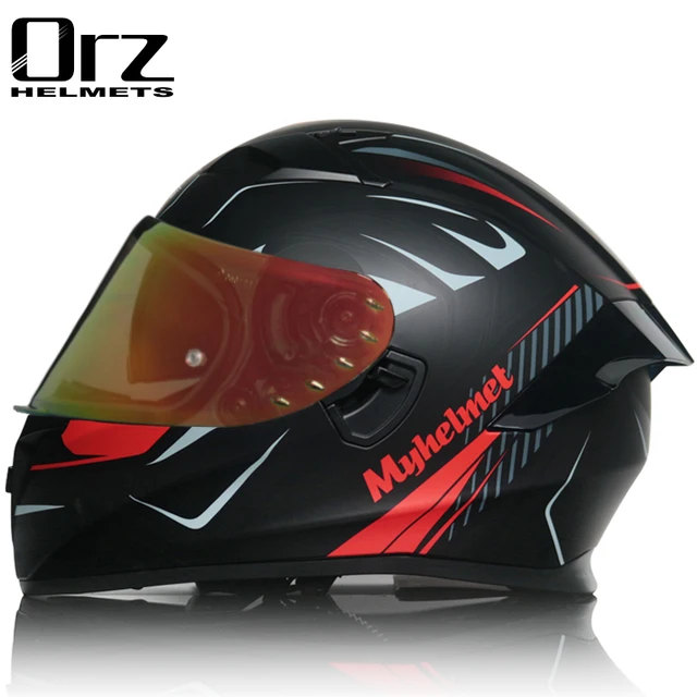 Motorcycle helmet Double lens Full 