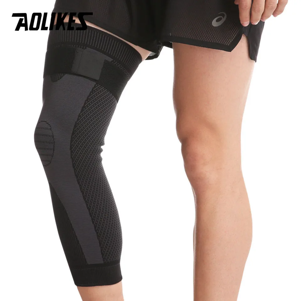 Compression Knee Support Sleeve Pad Brace 1PCS for Volleyball Running