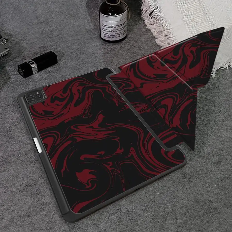 Marble Swirl Tablet Case with Holder and Cover