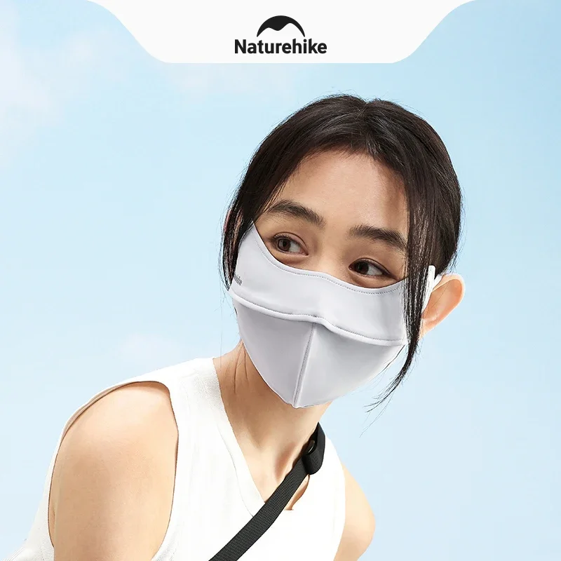 Naturehike Outdoor Sunscreen Mask Cool Fabric Summer Sunscreen Masks UPF50+ Sun Protection Facekini Cycling Fishing Climbing