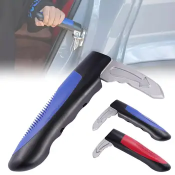 Maniglia per porta auto antiscivolo, bracciolo, barra di sostegno per anziani, maniglia di supporto ergonomica per veicolo, strumento di sicurezza per auto