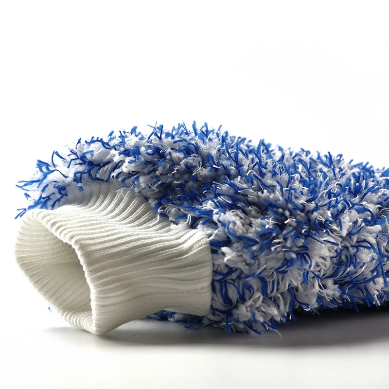 Car Cleaning Gloves Double Sided Coral Velvet Car Wash Gloves Ultrafine Fiber Coral Velvet Cleaning Veh&iacute;culos Dusting Gloves Car Wash Accessories