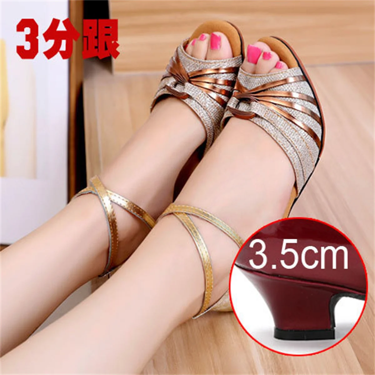 Women Shoes Luxury Brand High Quality 2023 New Ballet Pumps 3.5CM Peep Toe Lace Up Fashion Designer Concise Casual Sandals