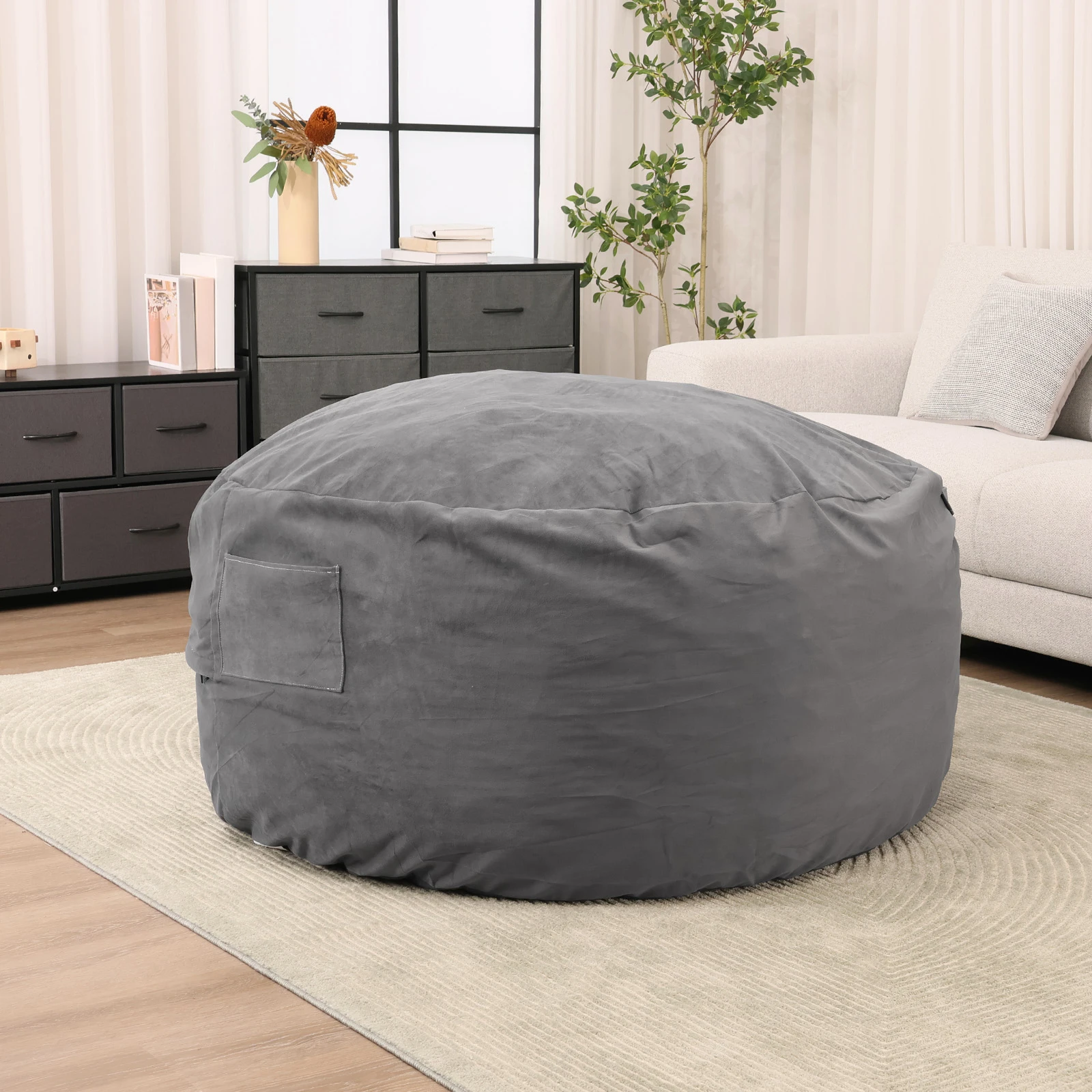 3 feet Dark Gray