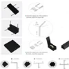 Ultra Thin Magnetic Track Light No Ceiling Required Surface Mounted DC48V Rail Home Store Flood Grille Spot LED Lamp Black White 4