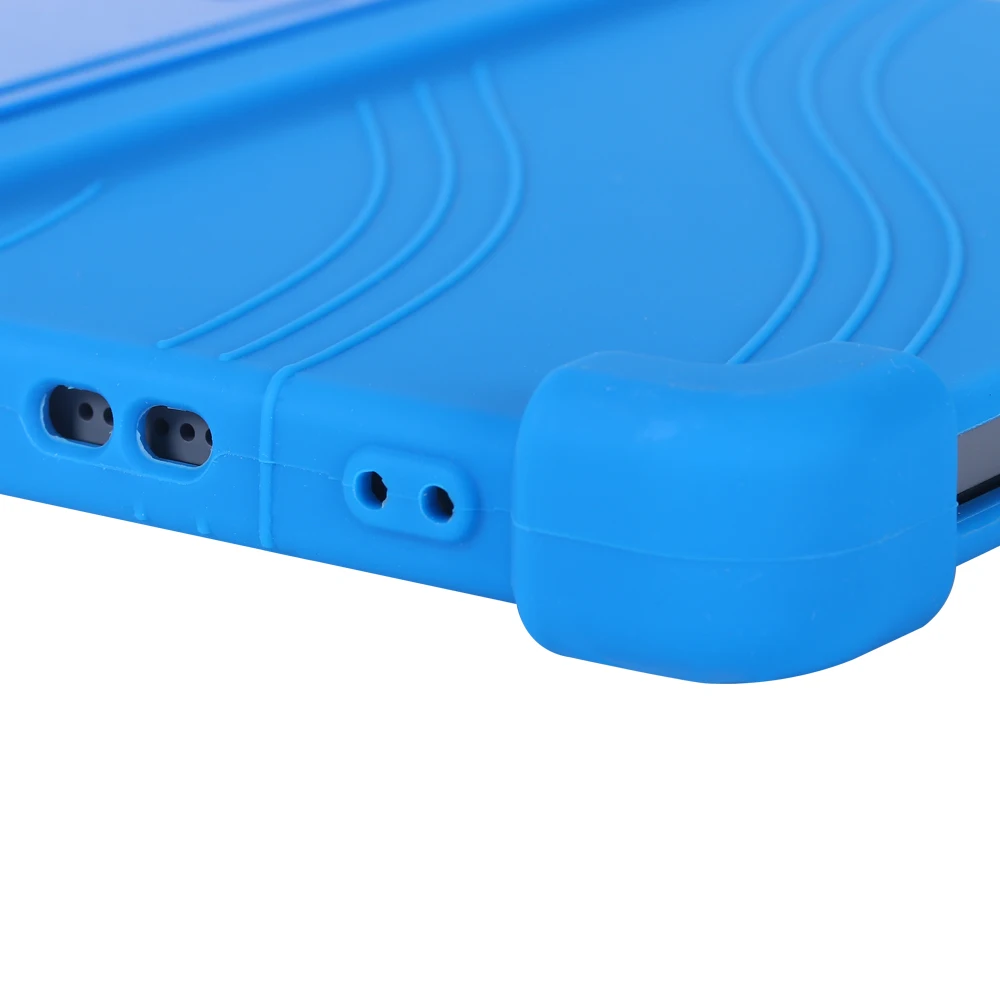 Enhanced Protective Tablet Case with Multi-Angle Adjustable Stand - Silicone Airbags and Shockproof Design