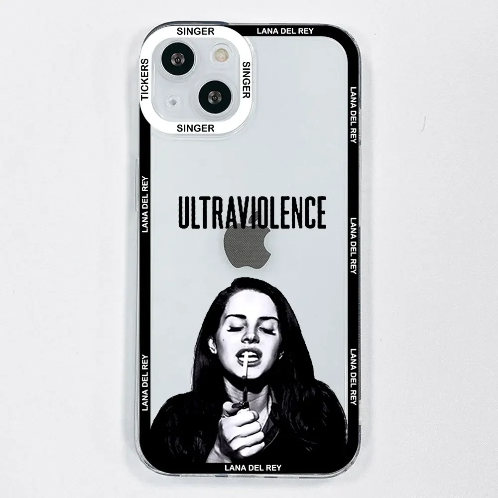 Lana Del Rey Artistic Kraft Poster Phone Case - Soft Cover Design