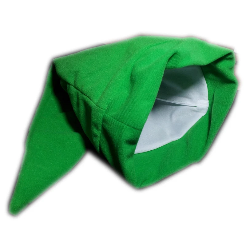Chapéu de pelúcia verde Zeldas, Legends of Link, Cosplay, Presente de Natal