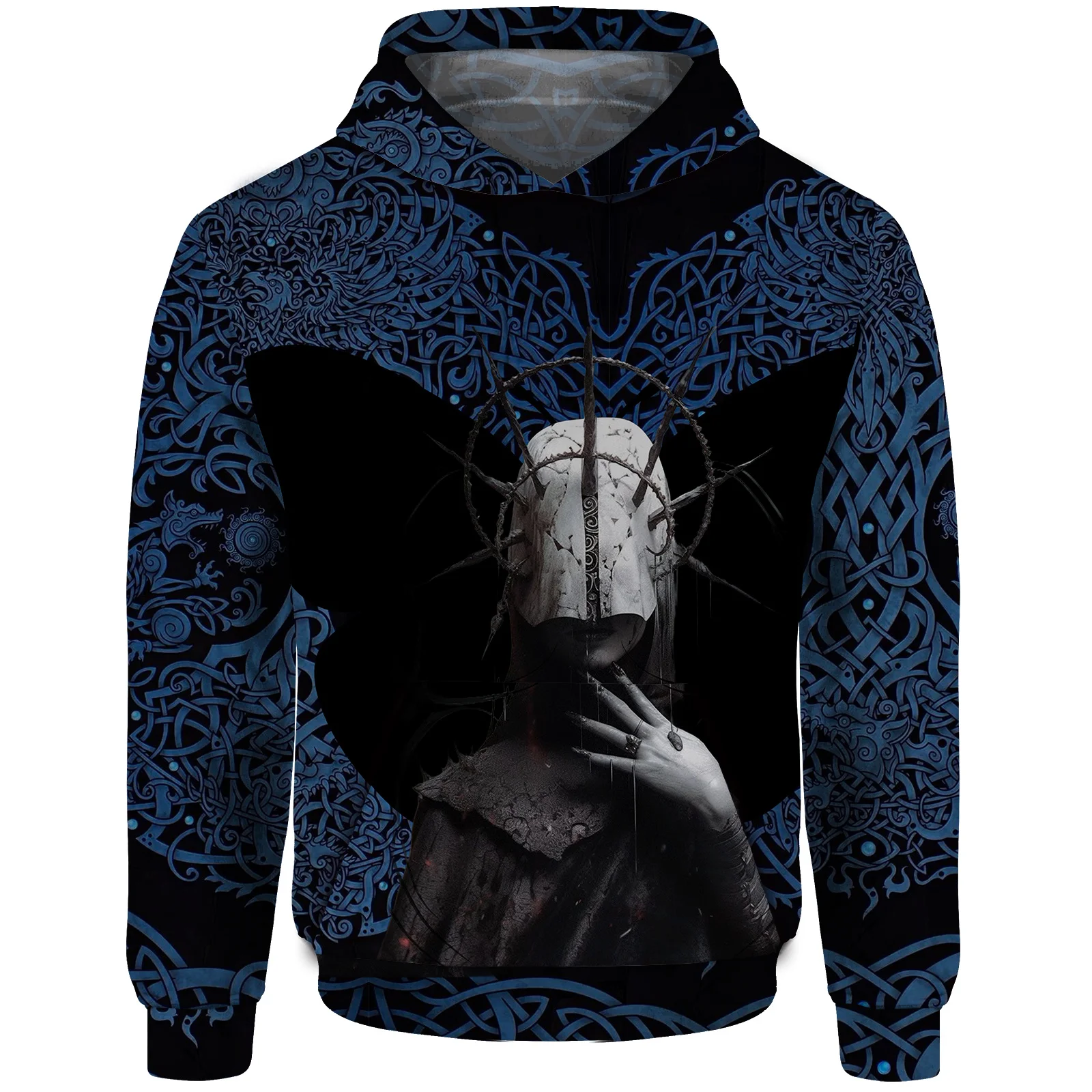 thumbnail image 1 of Sudadera con estampado de monstruo personalizado de moda para hombre, sudadera informal de tendencia, novedad en sudaderas y sudaderas, nuevo estilo de otoño, 1 of 5