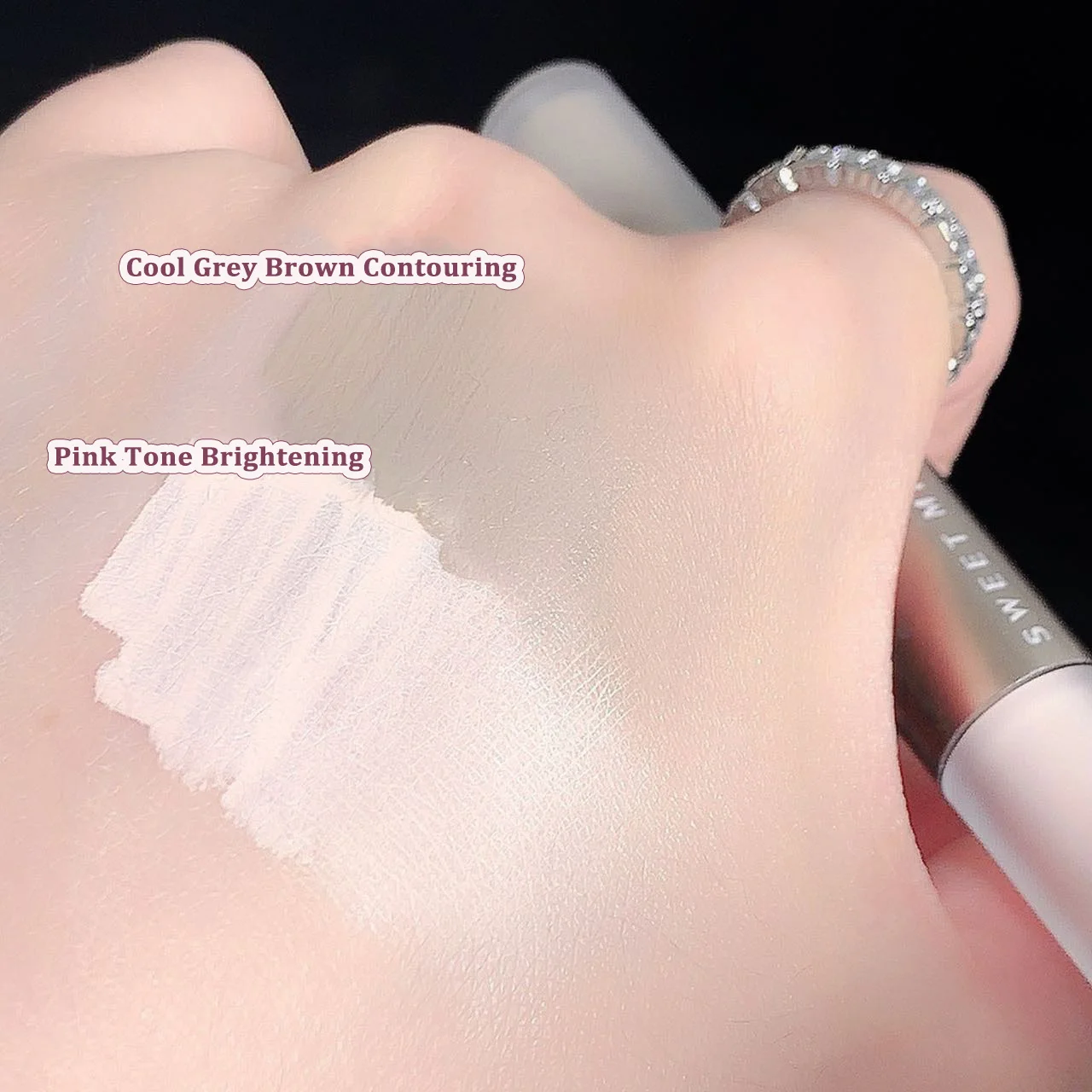 Double head Face Contouring Stick Liquid Contour Stick Brighten Contour Matte Highlighters Shadow Cosmetics 3D Face Bronzer