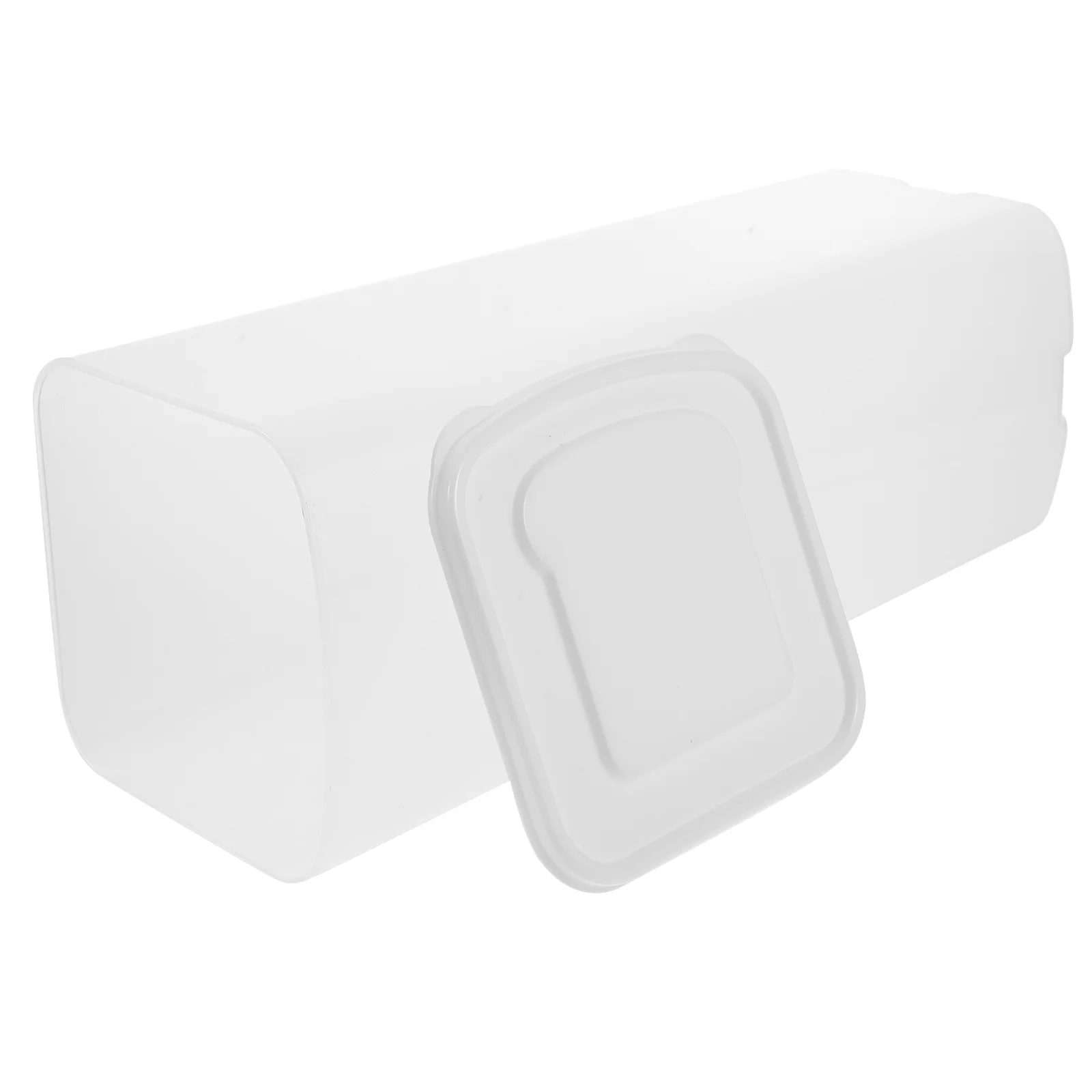 

Bread Storage Box Containers Keeper Loaf Carrier Bakery Boxes Counter with Lid Lids